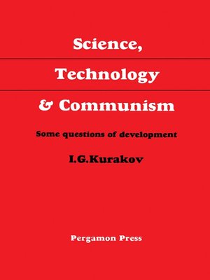 cover image of Science, Technology and Communism